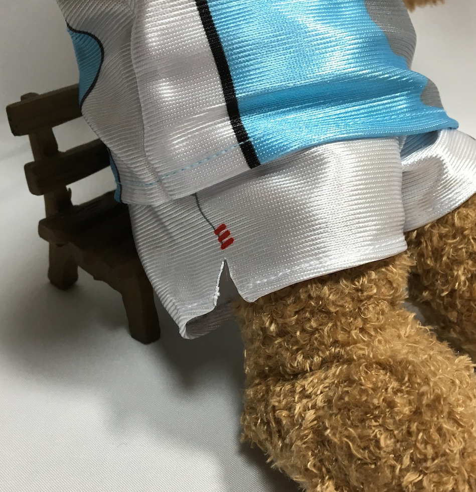 ベアユニフォームのMサイズパンツスリットアップ